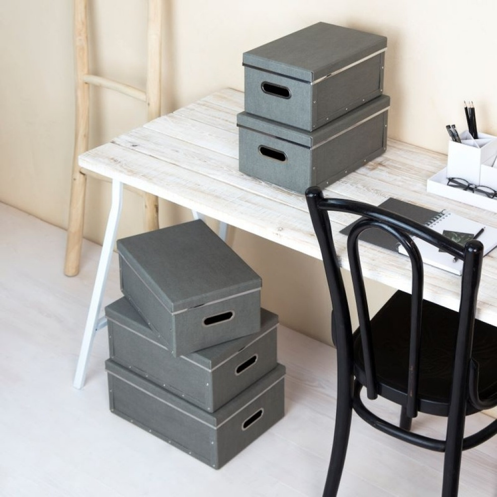 Förvaringslådor, 5 st, BIGSO JOACHIM CANVAS i gruppen Förvaring / Förvaringslådor / BigSo förvaringslådor hos SmartaSaker.se (40860)