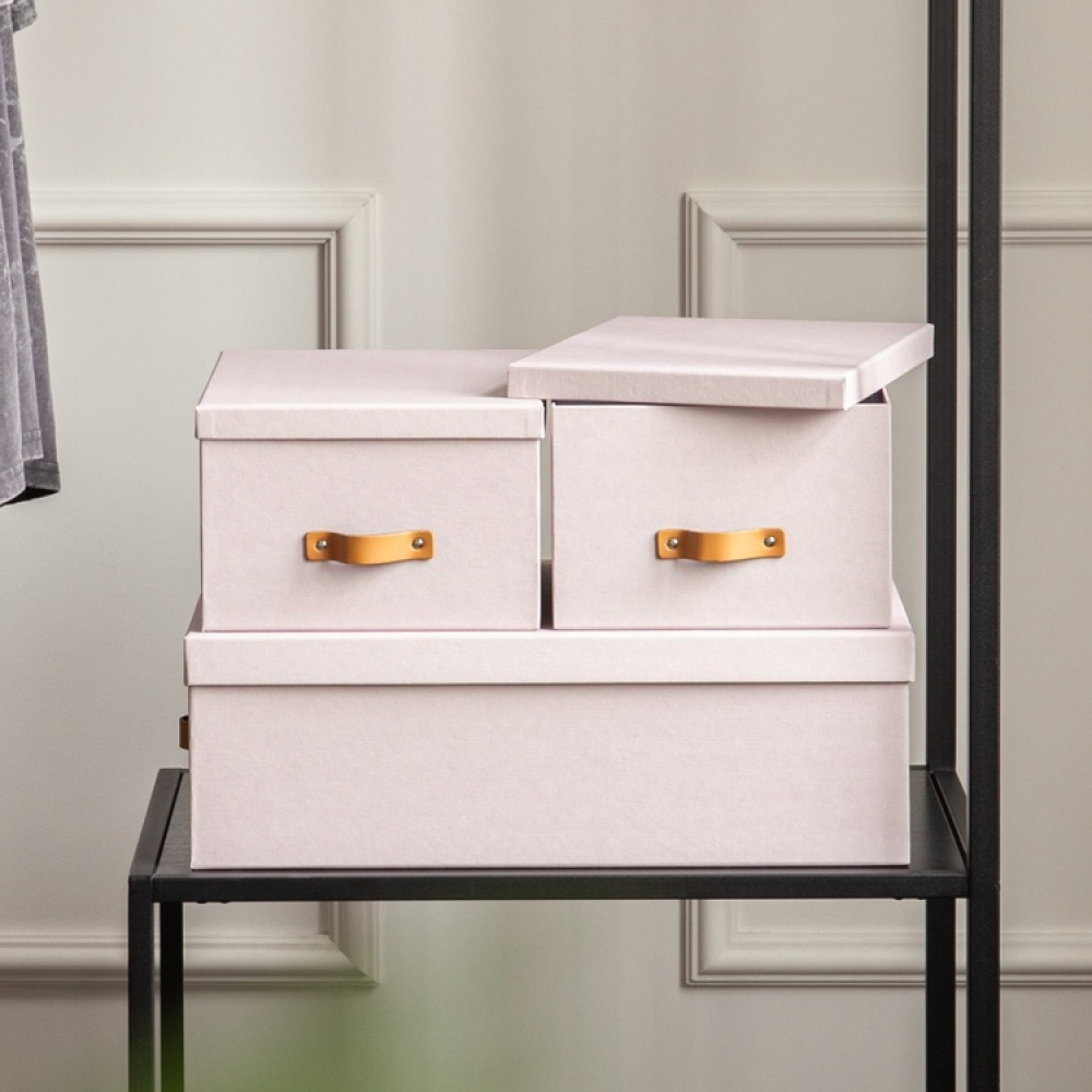 Förvaringslådor, Set med 3, BIGSO INGE RESTORE i gruppen Förvaring / Förvaringslådor / BigSo förvaringslådor hos SmartaSaker.se (40862)