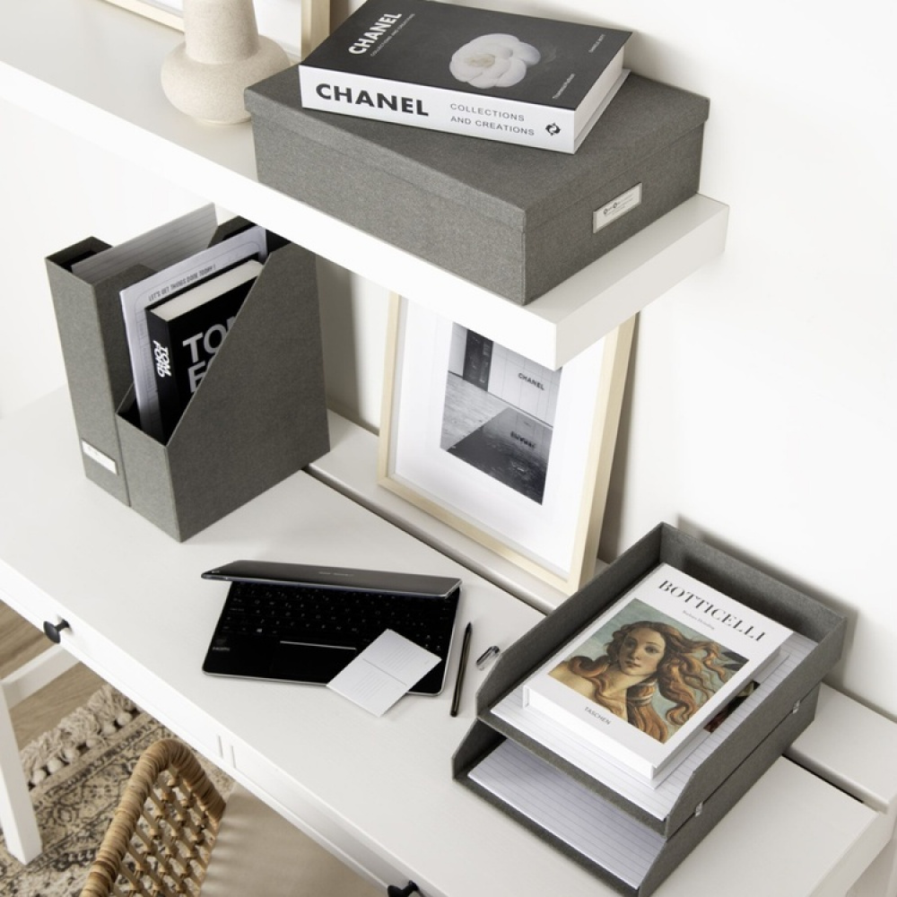 Förvarings-set, 5 delar, BIGSO HOLGER DESK SET CANVAS i gruppen Förvaring / Kontorsmaterial hos SmartaSaker.se (40865)