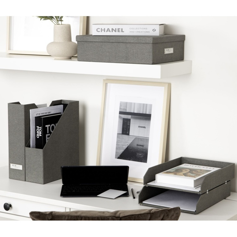 Förvarings-set, 5 delar, BIGSO HOLGER DESK SET CANVAS i gruppen Förvaring / Kontorsmaterial hos SmartaSaker.se (40865)