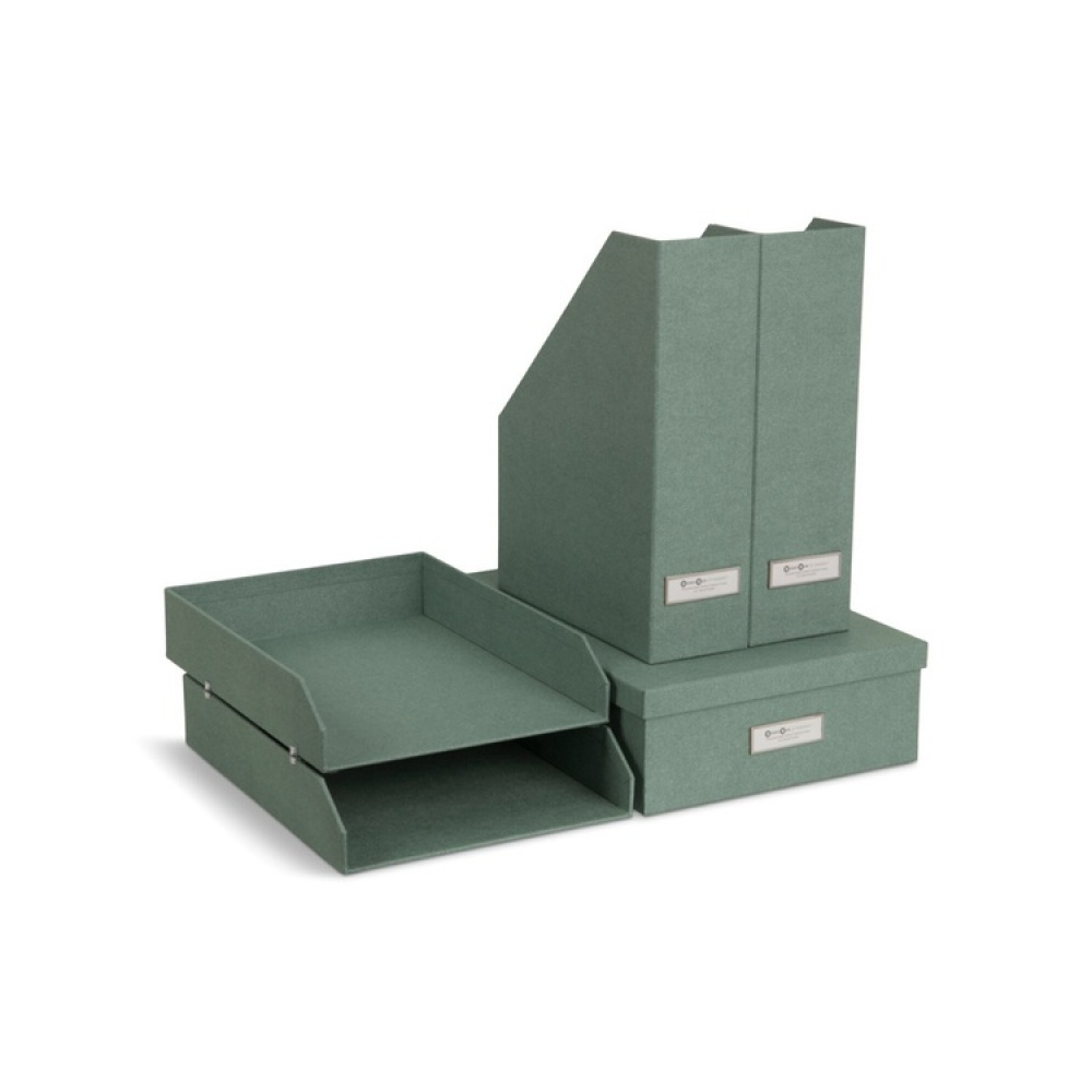 Förvarings-set, 5 delar, BIGSO HOLGER DESK SET CANVAS i gruppen Förvaring / Kontorsmaterial hos SmartaSaker.se (40865)