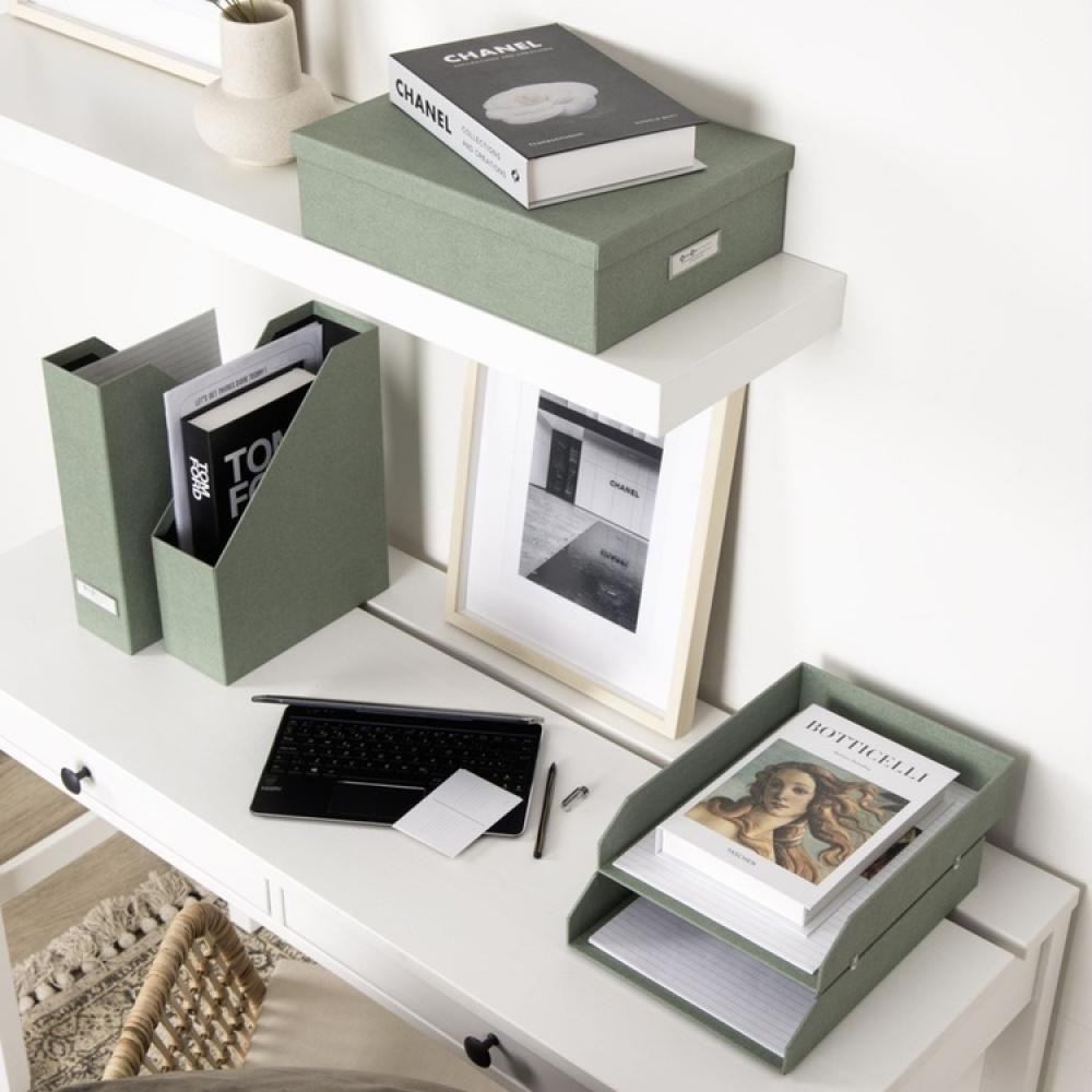 Förvarings-set, 5 delar, BIGSO HOLGER DESK SET CANVAS i gruppen Förvaring / Kontorsmaterial hos SmartaSaker.se (40865)