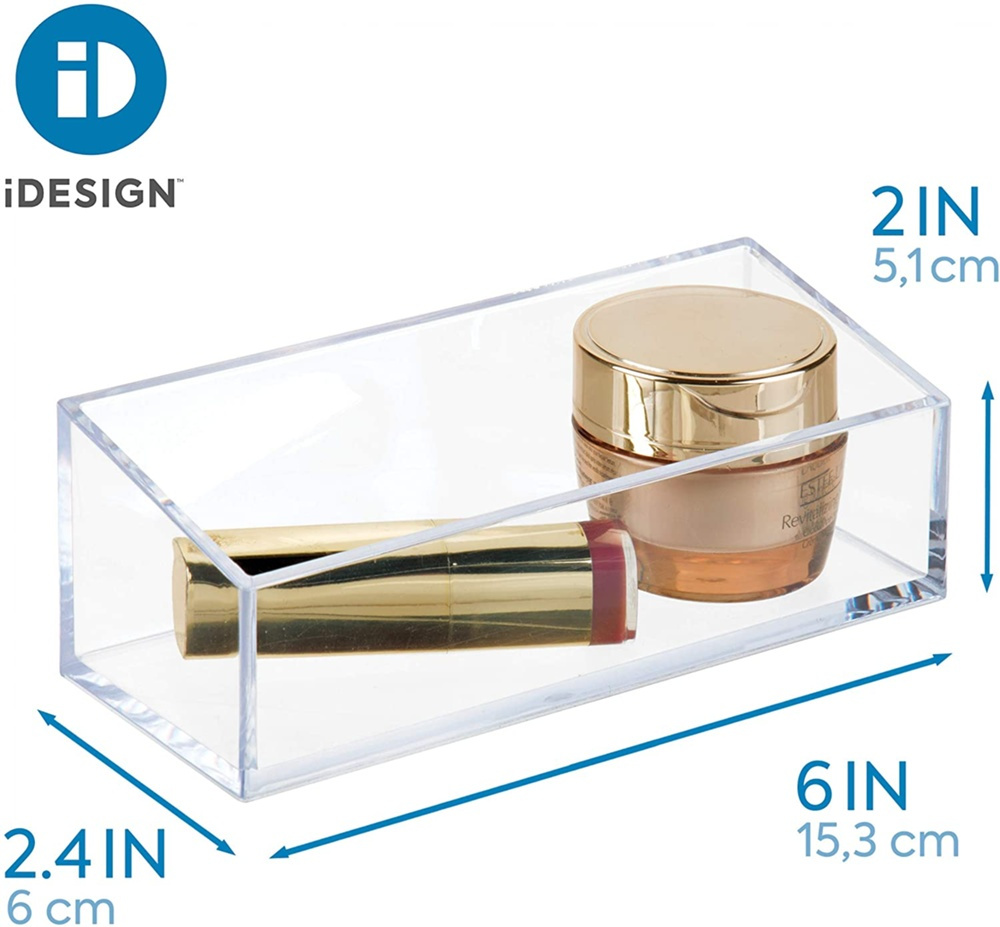 Förvaringsställ, litet, COUNTER TOP ORGANISER, 15 x 6 x H 5 cm, Klar i gruppen Förvaring / Badrumsförvaring / Sminkförvaring hos SmartaSaker.se (40874)