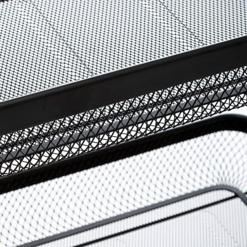 Förvaringsvagn i metall, MAYAJ BASKET TROLLEY, 46,5 x 26,5 x H 79 cm, Svart i gruppen Förvaring / Köksförvaring hos SmartaSaker.se (40883)