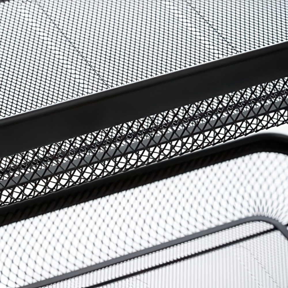 Förvaringsvagn i metall, MAYAJ BASKET TROLLEY, 46,5 x 26,5 x H 79 cm, Svart i gruppen Förvaring / Köksförvaring hos SmartaSaker.se (40883)