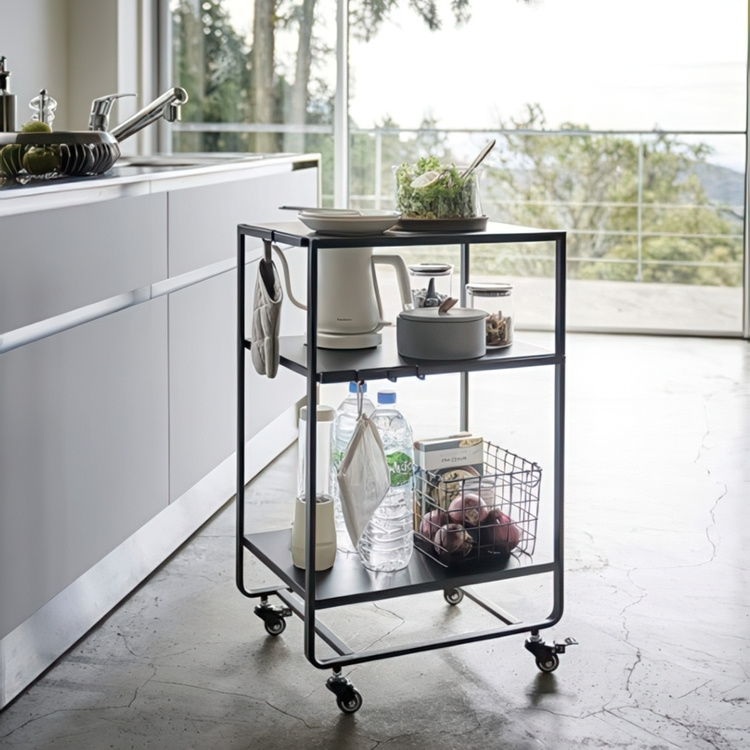 Förvaringsvagn, TOWER WAGON, 38 x 49 x H 81,5 cm, Yamazaki i gruppen Förvaring / Hallförvaring hos SmartaSaker.se (40889)