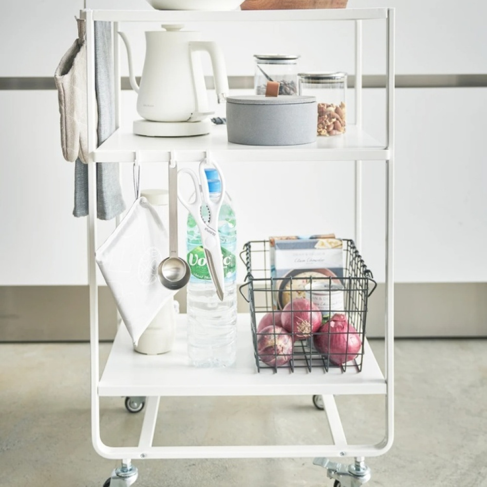 Förvaringsvagn, TOWER WAGON, 38 x 49 x H 81,5 cm, Yamazaki i gruppen Förvaring / Hallförvaring hos SmartaSaker.se (40889)