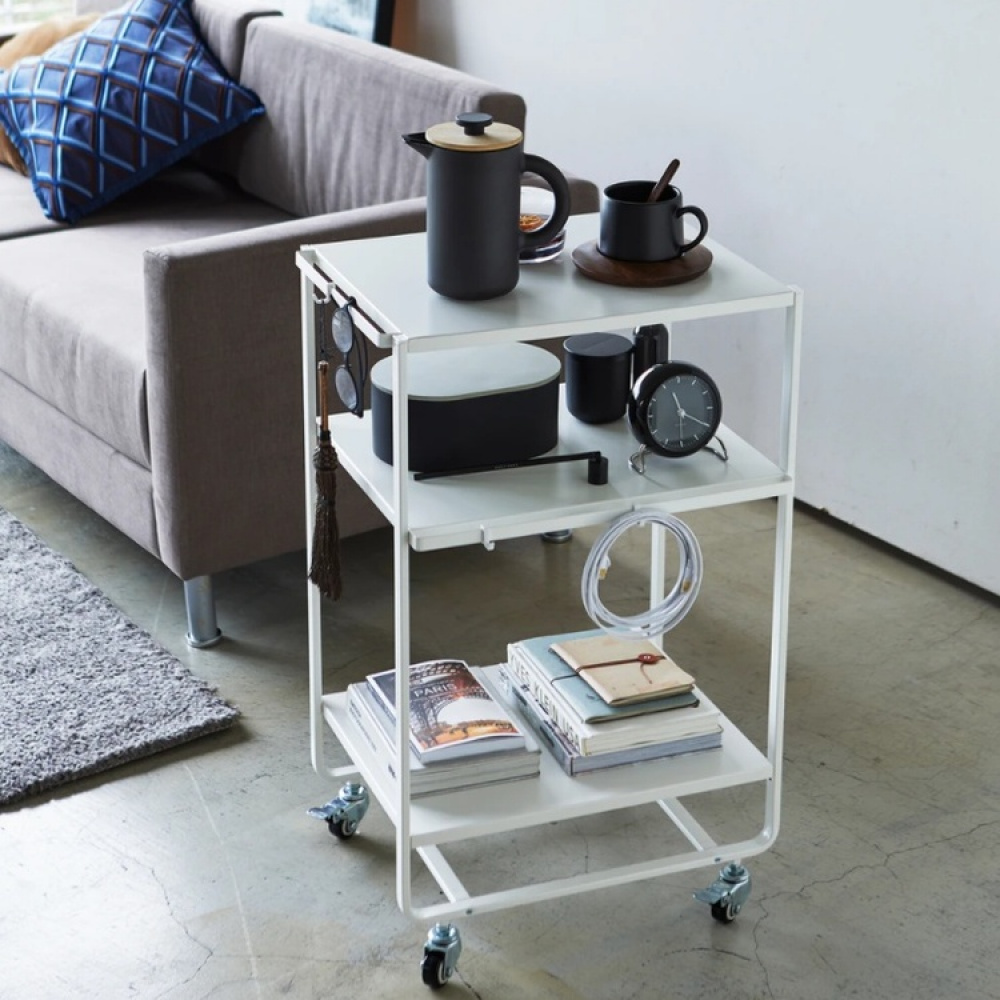 Förvaringsvagn, TOWER WAGON, 38 x 49 x H 81,5 cm, Yamazaki i gruppen Förvaring / Hallförvaring hos SmartaSaker.se (40889)