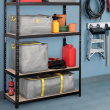 Förvaringsväska, Extra Stark, 180 L TAURUS SUPER TOUGH XXL, 90 x 45 x H 45 cm, Silvergrå / Gul Förvaringsväska, Extra Stark, 180 L TAURUS SUPER TOUGH XXL, 90 x 45 x H 45 cm, Silvergrå / Gul