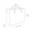 Förvaringsväska, BIGSO SOFT STORAGE BAG, 60 x 30 x H 50 cm, Beige Förvaringsväska, BIGSO SOFT STORAGE BAG, 60 x 30 x H 50 cm, Beige