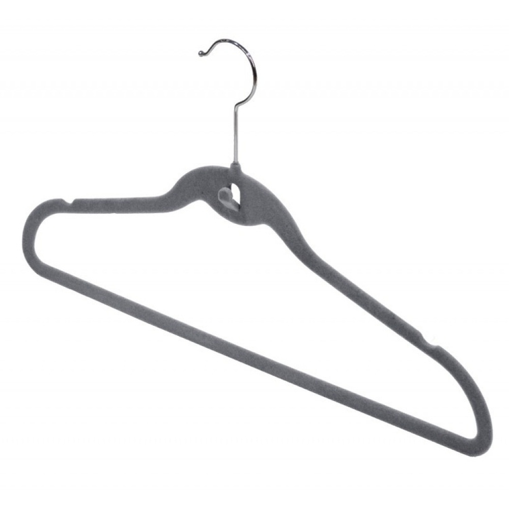 Galgar med extra krok, 3 st, VELVET CASCADE HANGER, 42 cm i gruppen Förvaring / Garderobsförvaring / Galgar och hängare hos SmartaSaker.se (40911)