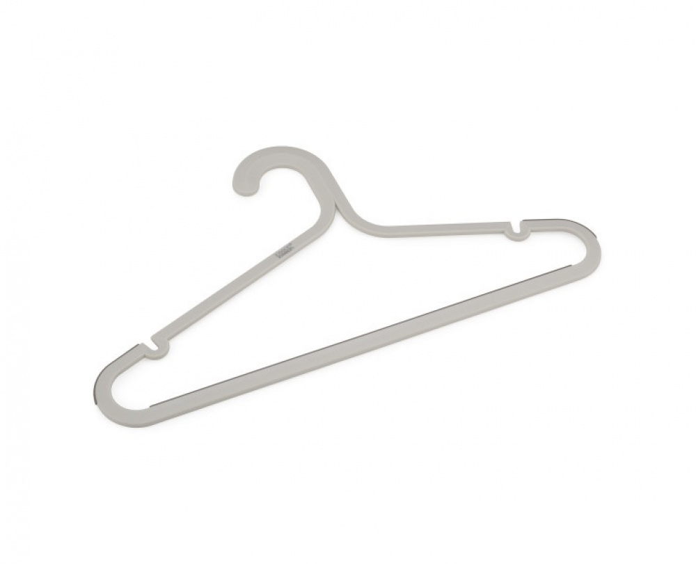 Galgar, Anti slip, 5 st, ORDERLY ANTI-TANGLE, Joseph Joseph, 41,5 cm, Grå-Beige i gruppen Förvaring / Garderobsförvaring / Galgar och hängare hos SmartaSaker.se (40916)