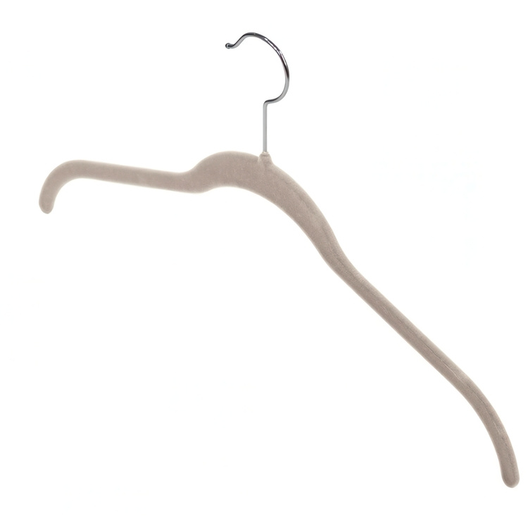 Galgar, Sammet, 4 st, VELVET ANTI-SLIP, 43 cm i gruppen Förvaring / Garderobsförvaring / Galgar och hängare hos SmartaSaker.se (40918)