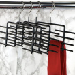 Galge för 16 slipsar, MAWA KRAWATTENHALTER, 25 cm, Non-Slip, Svart Galge för 16 slipsar, MAWA KRAWATTENHALTER, 25 cm, Non-Slip, Svart