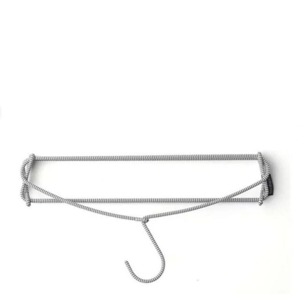 Galge för 4 par byxor, BRABANTIA SPACE-SAVER, 41,5 x H 42,5 cm , Svart / Vit i gruppen Förvaring / Garderobsförvaring / Galgar och hängare hos SmartaSaker.se (40926)