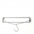 Galge för 4 par byxor, BRABANTIA SPACE-SAVER, 41,5 x H 42,5 cm , Svart / Vit Galge för 4 par byxor, BRABANTIA SPACE-SAVER, 41,5 x H 42,5 cm , Svart / Vit