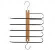 Galge för 5 par byxor, CASCADE PANT HANGER, Natur / Grå