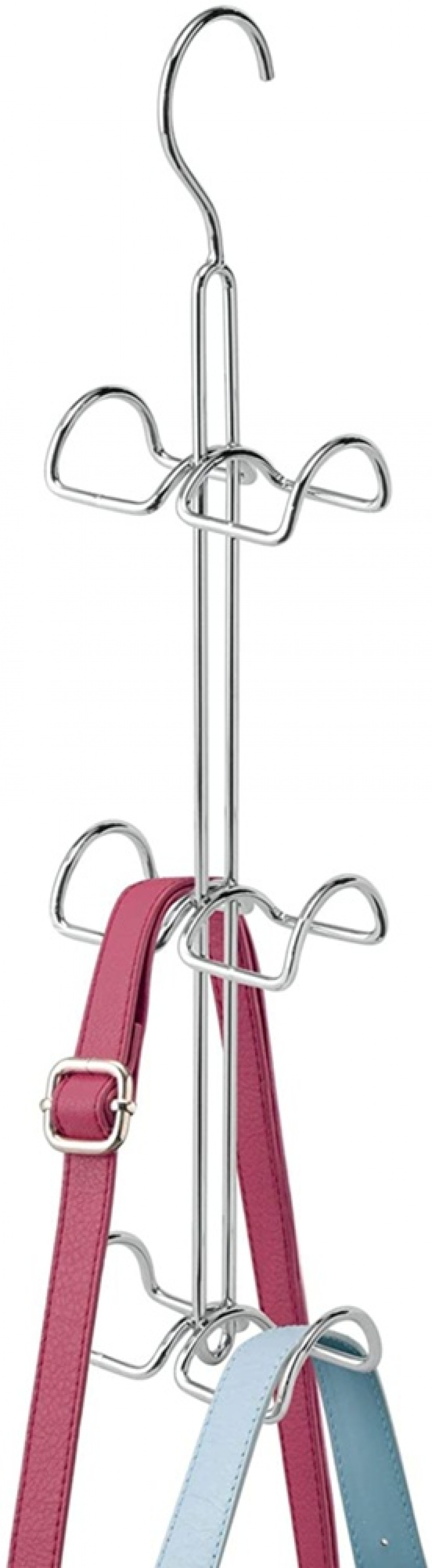 Galge för väskor CLASSICO HANDBAG HANGER, 10 x H 40 cm, Silver i gruppen Förvaring / Garderobsförvaring / Väskförvaring hos SmartaSaker.se (40957)