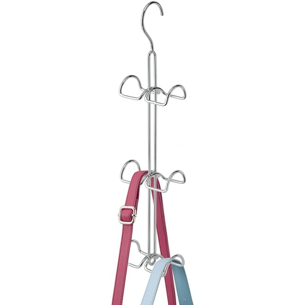 Galge för väskor CLASSICO HANDBAG HANGER, 10 x H 40 cm, Silver i gruppen Förvaring / Garderobsförvaring / Väskförvaring hos SmartaSaker.se (40957)