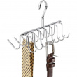 Galge i metall för Slipsar och Skärp, AXIS TIE & BELT RACK, Silver Galge i metall för Slipsar och Skärp, AXIS TIE & BELT RACK, Silver