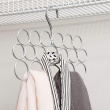 Galge i metall, för sjalar och scarfs, 18 SMALL LOOPS, Silver Galge i metall, för sjalar och scarfs, 18 SMALL LOOPS, Silver