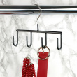 Galge med krokar för skärp, smycken m.m. MAWA ACCESSORY HANGER, Svart Galge med krokar för skärp, smycken m.m. MAWA ACCESSORY HANGER, Svart