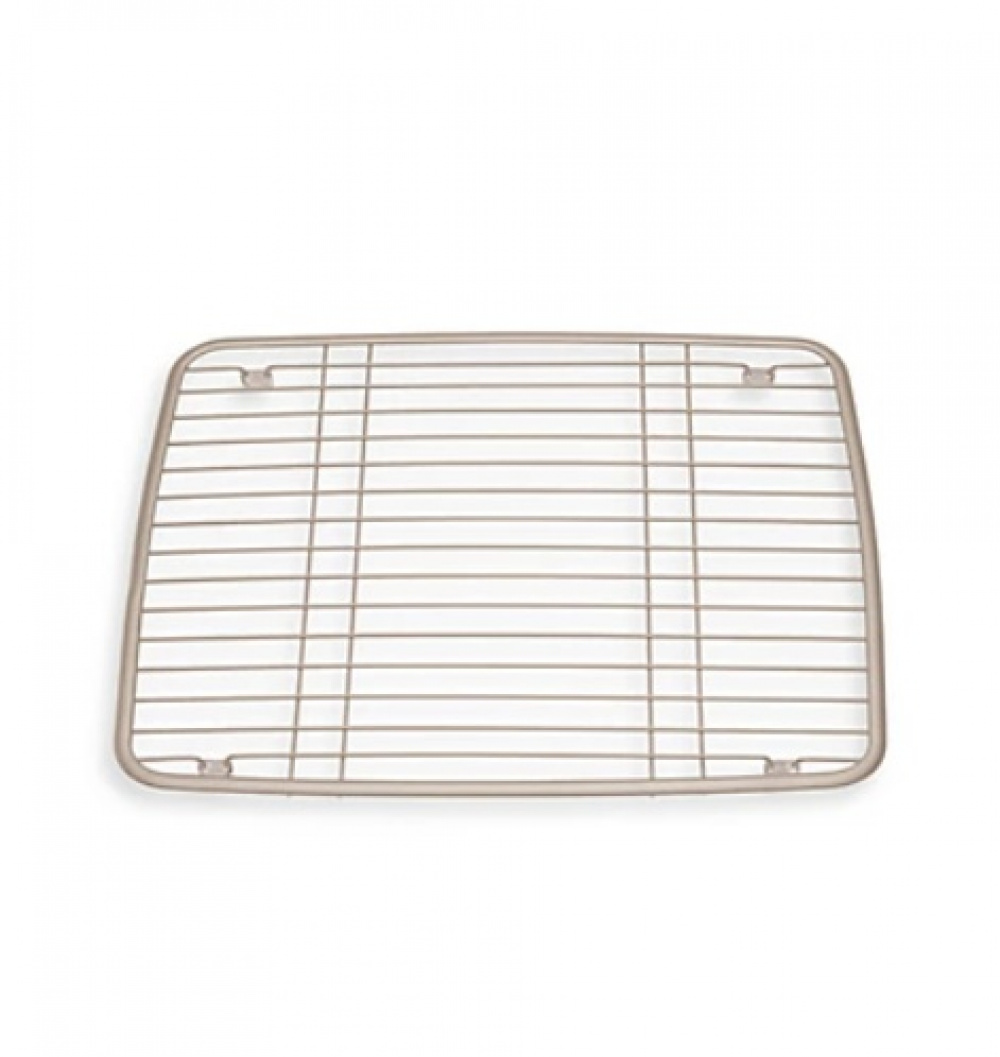 Galler för diskhon / diskbänken, SINK PROTECTOR GRID, 26 x 33 cm, Silvervit i gruppen Förvaring / Köksförvaring / Diskställ och diskbänk hos SmartaSaker.se (40984)