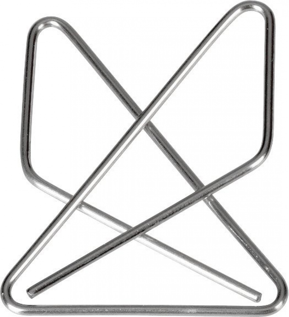 Gem i metall, 50 st, BUTTERFLY CLIPS XXL, 4,5 x 6 cm, Silver i gruppen Förvaring / Kontorsmaterial hos SmartaSaker.se (40998)