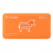Gem, Små Hästar, 20 st, D-CLIPS HORSE, Midori, Orange / Silver Gem, Små Hästar, 20 st, D-CLIPS HORSE, Midori, Orange / Silver