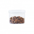 Glasburk för torrvaror, 0,5 L, PEBBLY SQUARE CLEAR MINI, Klar Glasburk för torrvaror, 0,5 L, PEBBLY SQUARE CLEAR MINI, Klar