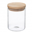 Glasburk för torrvaror, 0,6 L, HERMET ROUND SMALL, Klar / Natur Glasburk för torrvaror, 0,6 L, HERMET ROUND SMALL, Klar / Natur