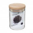Glasburk för torrvaror, 0,6 L, HERMET ROUND SMALL, Klar / Natur Glasburk för torrvaror, 0,6 L, HERMET ROUND SMALL, Klar / Natur