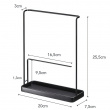 Glasögon- / Pryl förvaring, TOWER ACCESSORY STAND, Yamazaki Glasögon- / Pryl förvaring, TOWER ACCESSORY STAND, Yamazaki