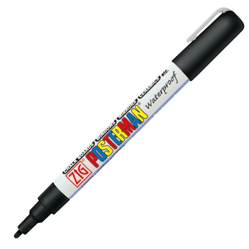 Griffelpenna, Kladdfri, ZIG POSTERMAN FINE, 1 mm i gruppen Förvaring / Kontorsmaterial hos SmartaSaker.se (41040)