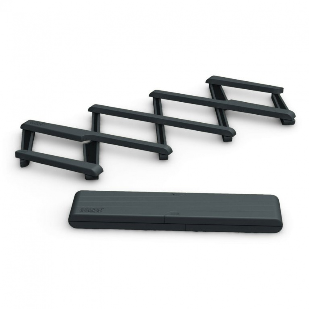 Grytunderlägg i Silikon, STRETCH EXTANDABLE POT STAND, Joseph Joseph, Svart i gruppen Förvaring / Köksförvaring hos SmartaSaker.se (41053)