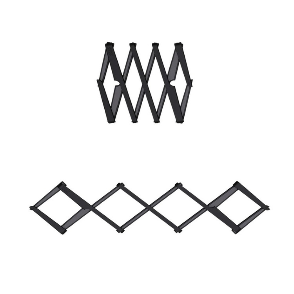 Grytunderlägg i Silikon, STRETCH EXTANDABLE POT STAND, Joseph Joseph, Svart i gruppen Förvaring / Köksförvaring hos SmartaSaker.se (41053)