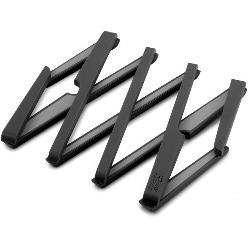 Grytunderlägg i Silikon, STRETCH EXTANDABLE POT STAND, Joseph Joseph, Svart i gruppen Förvaring / Köksförvaring hos SmartaSaker.se (41053)