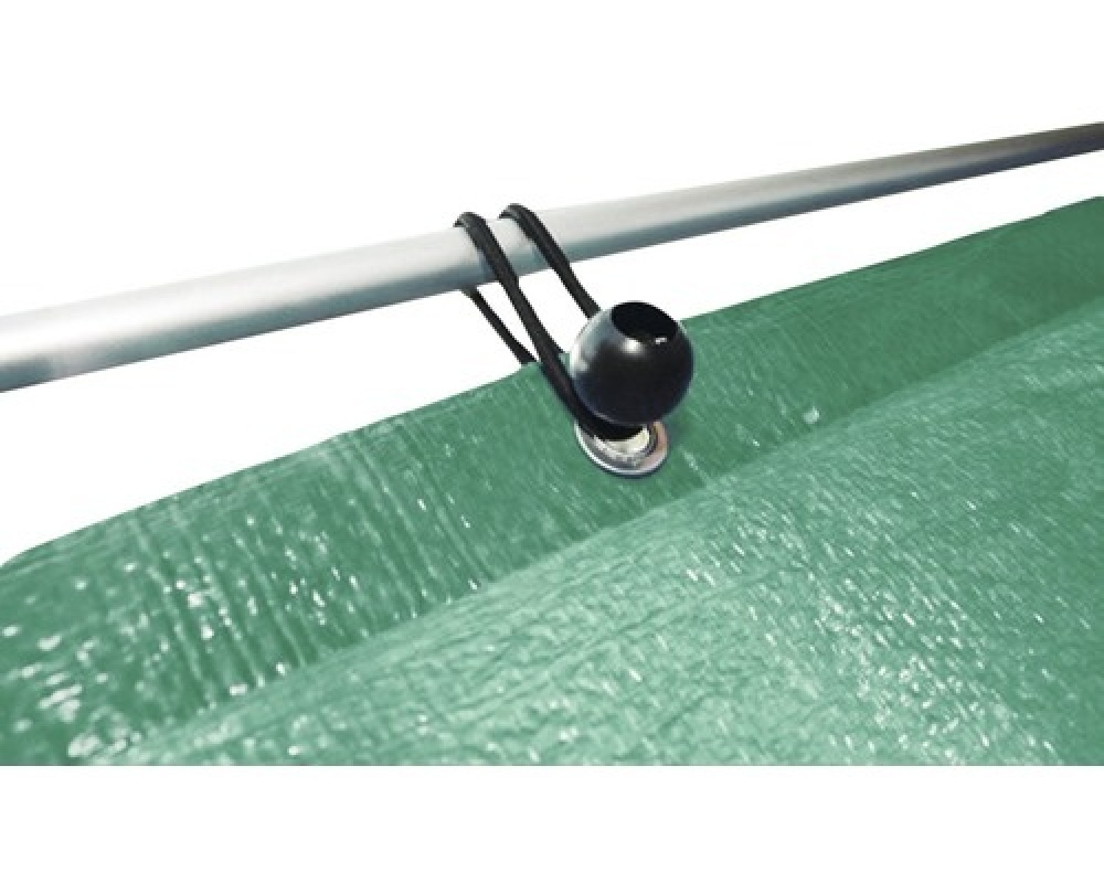Gummistroppar / Spännband, 4 st, BALL BUNGEES, 20 cm, Svart i gruppen Förvaring / Förråd- och garageförvaring hos SmartaSaker.se (41054)