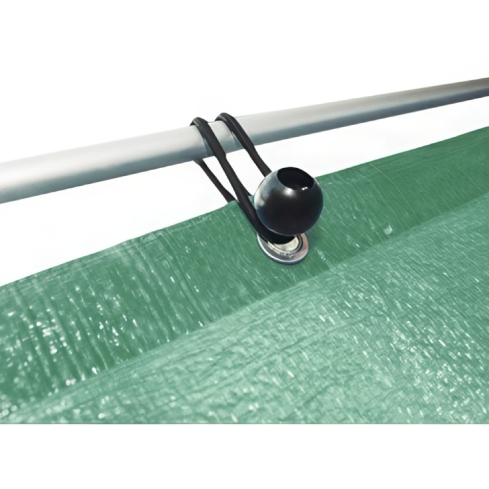 Gummistroppar / Spännband, 4 st, BALL BUNGEES, 20 cm, Svart i gruppen Förvaring / Förråd- och garageförvaring hos SmartaSaker.se (41054)