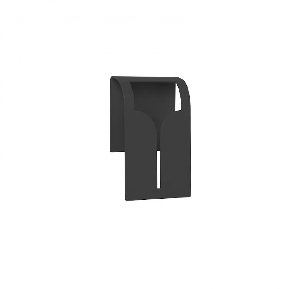 Handdukshållare i metall, Självhäftande, BLOMUS BOGO TOWEL CLIP, 5 x 2.5 x H 8 cm, Svart i gruppen Förvaring / Badrumsförvaring hos SmartaSaker.se (41061)