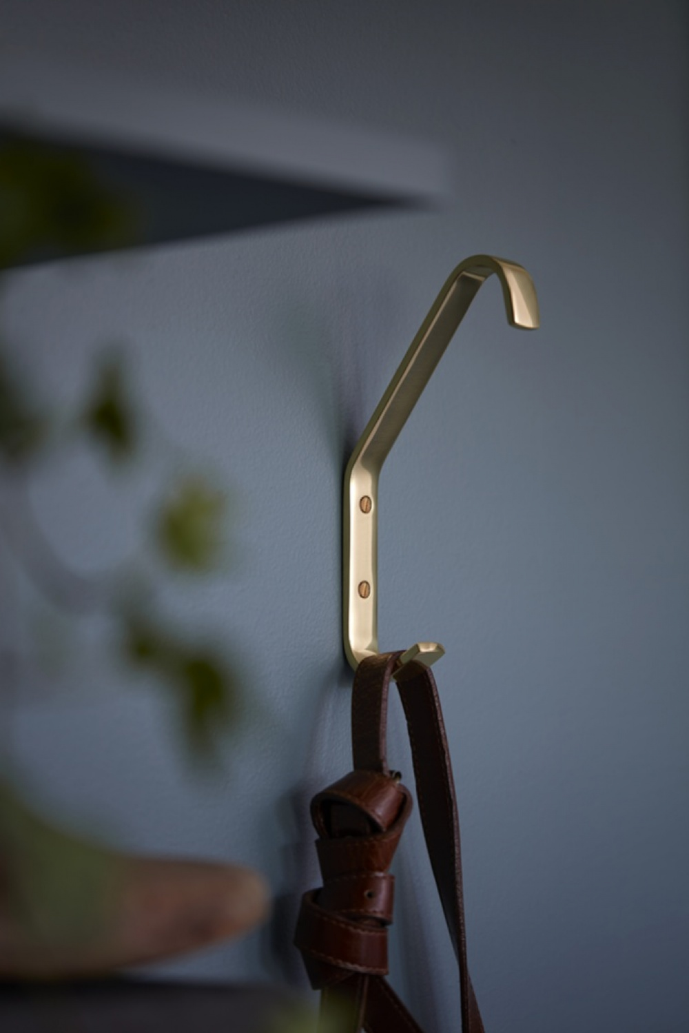 Hattkrok, SKOLKROK 1020, 19 cm, Mässing i gruppen Förvaring / Hallförvaring / Krokar och hängare hos SmartaSaker.se (41072)