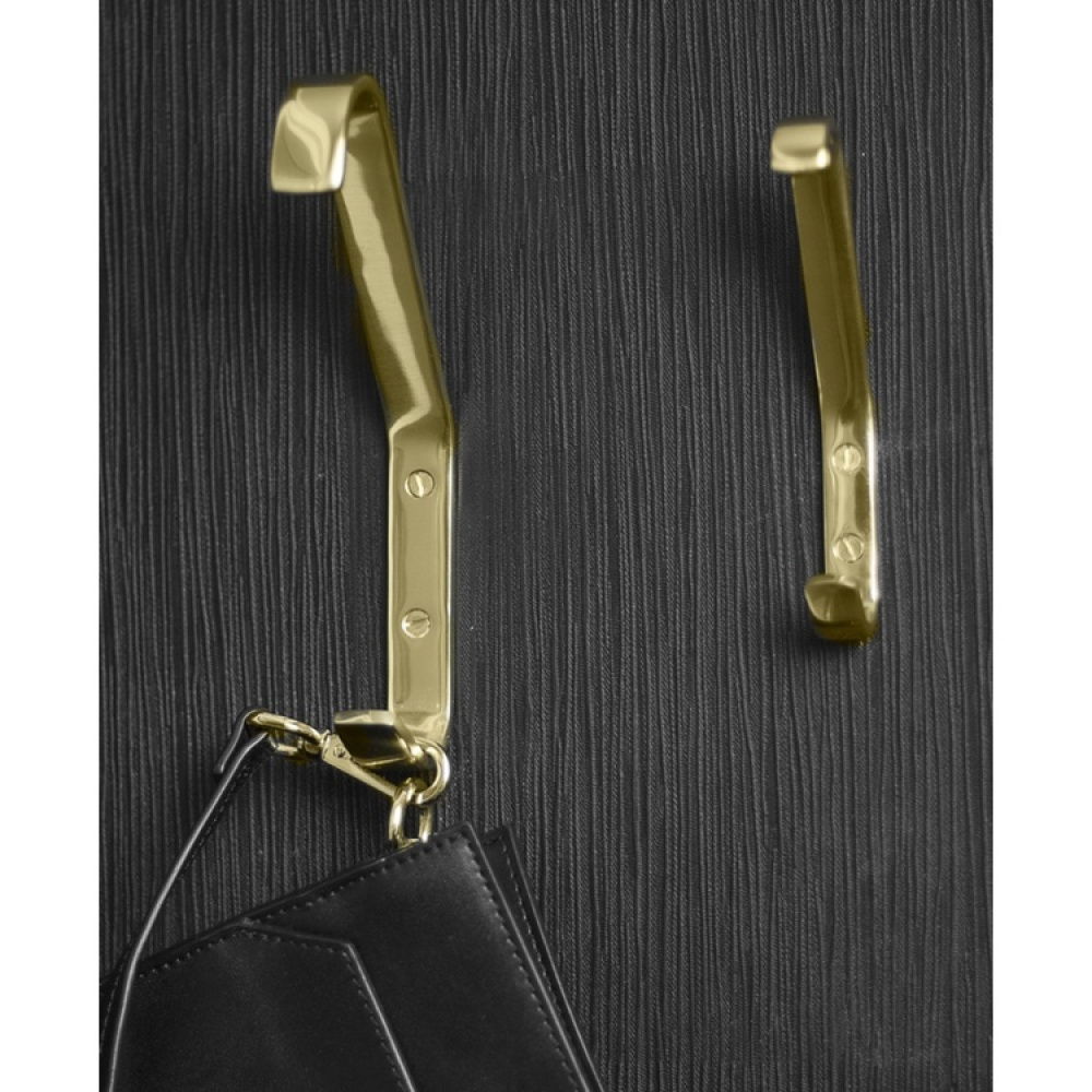 Hattkrok, SKOLKROK 1020, 19 cm, Mässing i gruppen Förvaring / Hallförvaring / Krokar och hängare hos SmartaSaker.se (41072)