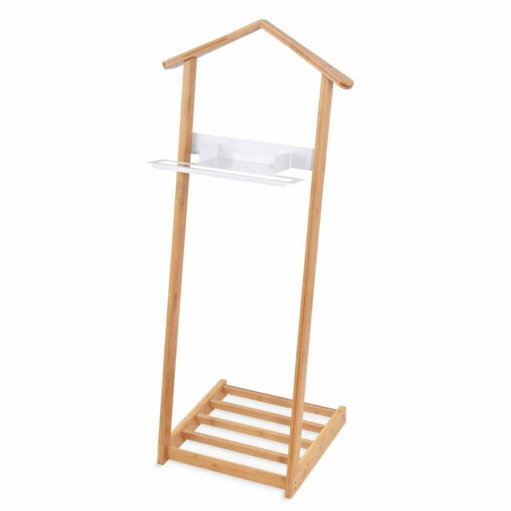 Herrbetjänt i Bambu, BAMBOO VALET STAND, Natur / Vit i gruppen Förvaring / Garderobsförvaring / Klädgarderober hos SmartaSaker.se (41074)