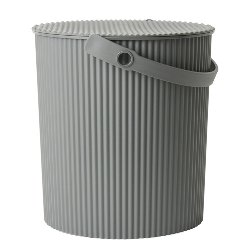 Hink med lock 20L, Omnioutil, Grå i gruppen Förvaring / Förråd- och garageförvaring / Korgar och hinkar hos SmartaSaker.se (41108)