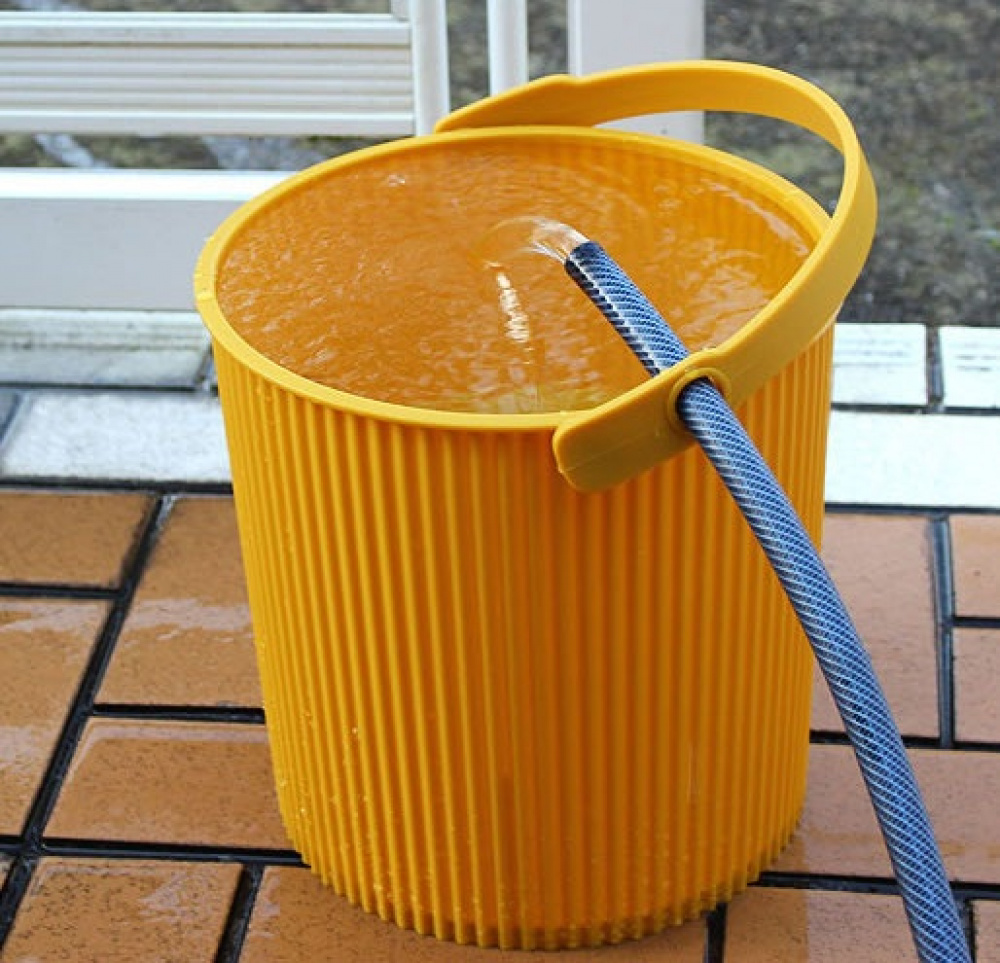Hink / korg med lock, MUSTARD LARGE OMNIOUTIL, 20L, Senapsgul i gruppen Förvaring / Förråd- och garageförvaring / Korgar och hinkar hos SmartaSaker.se (41116)