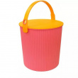 Hink / korg med lock, PINK LARGE OMNIOUTIL, 20L, Cerise / orange Hink / korg med lock, PINK LARGE OMNIOUTIL, 20L, Cerise / orange