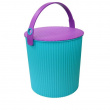 Hink / korg med lock, TURQUOISE LARGE OMNIOUTIL, 20L, Turkos / Lila Hink / korg med lock, TURQUOISE LARGE OMNIOUTIL, 20L, Turkos / Lila