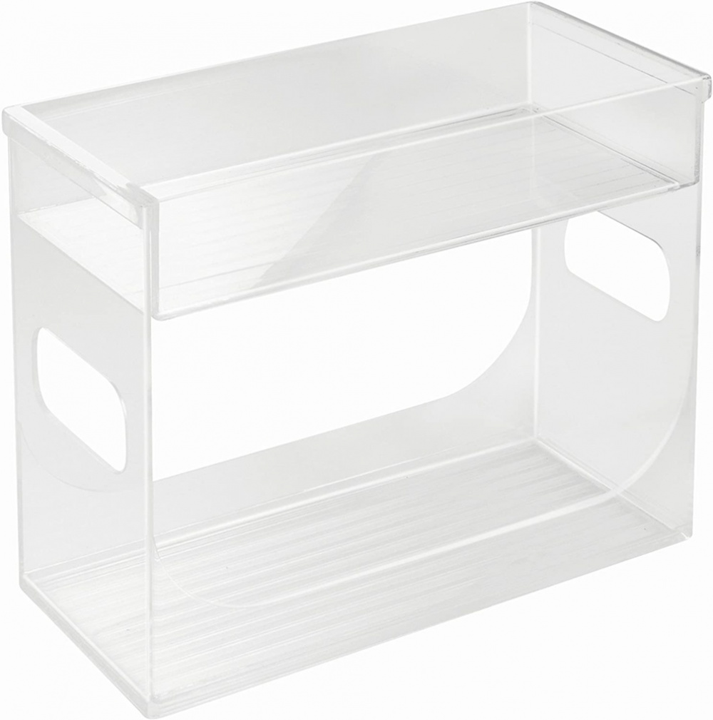 Hylla för Kryddor, LINUS CABINET ORGANIZER, 12 x 26 x H 21,6 cm, Transparent i gruppen Förvaring / Köksförvaring / Organisera köksskåp hos SmartaSaker.se (41171)