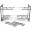 Hylla för under diskbänken, Justerbar, UNDER SINK RACK, 48 till 85 cm, Grå Hylla för under diskbänken, Justerbar, UNDER SINK RACK, 48 till 85 cm, Grå