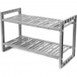 Hylla för under diskbänken, Justerbar, UNDER SINK RACK, 48 till 85 cm, Grå Hylla för under diskbänken, Justerbar, UNDER SINK RACK, 48 till 85 cm, Grå